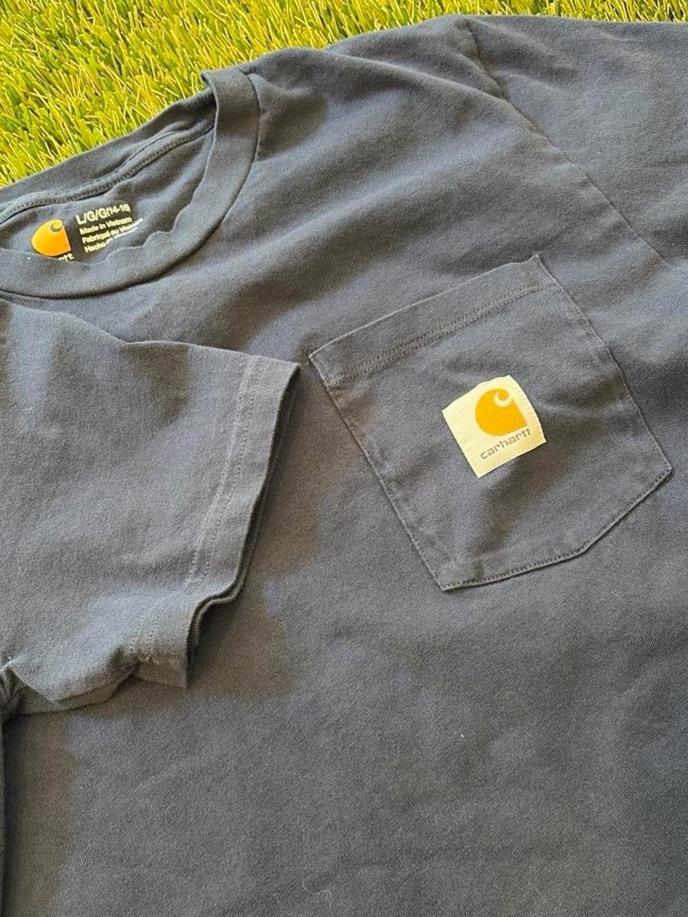 Kinds Navy Carhartt Pocket T-Shirt
